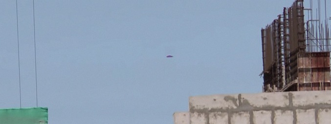 UFO sul Perù è apparso in tempo