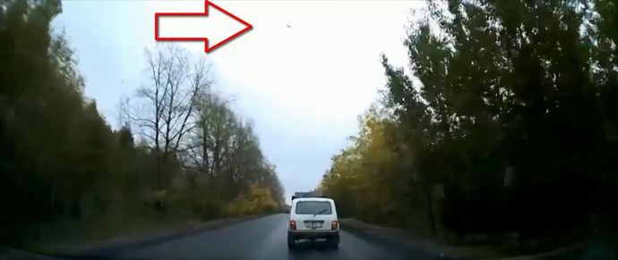 L'UFO ha causato un incidente stradale