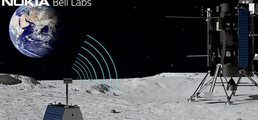 Nokia vince una gara d'appalto per costruire una rete 4G sulla luna 