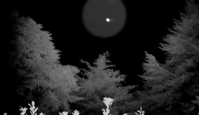 I neozelandesi hanno mostrato un UFO vicino alla loro casa