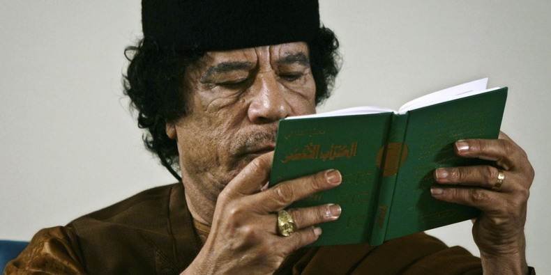 A proposito del saggio e nobile Gheddafi messo in una parola