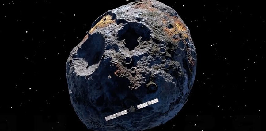 Scoperto un raro asteroide del valore stimato di 10 quintilioni di dollari 