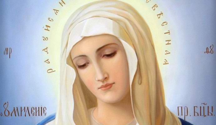 L'immagine della Vergine è stata fotografata nella nuvola