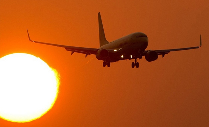 Una volta un aereo del passato è atterrato in Venezuela