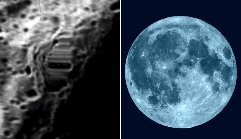 Un'enorme anomalia simmetrica scoperta sulla luna