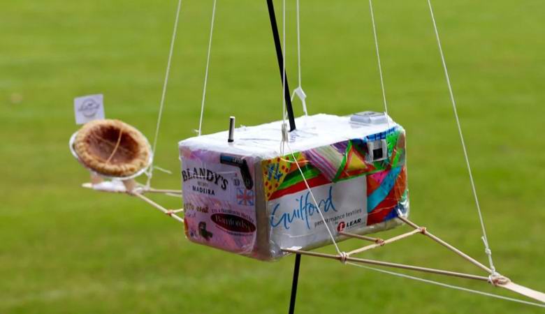 Il budino inviato dalla Terra è scomparso