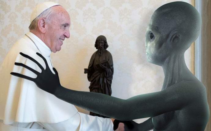 Il Papa è ben consapevole degli alieni