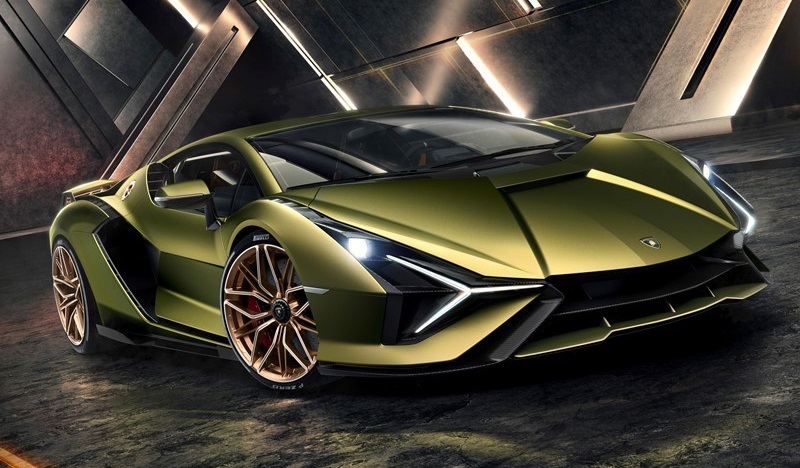 La prima auto al mondo su supercondensatori ha mostrato Lamborghini