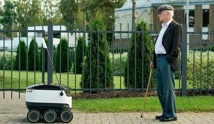 I robot di corriere inizieranno a viaggiare per Londra