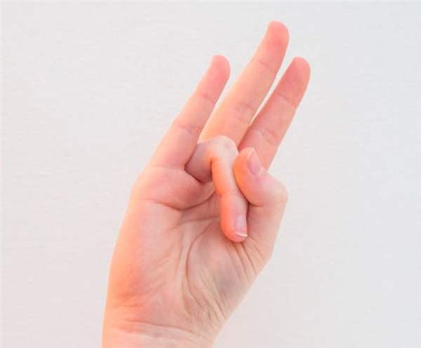 Perché l'anulare della mano destra prude? 