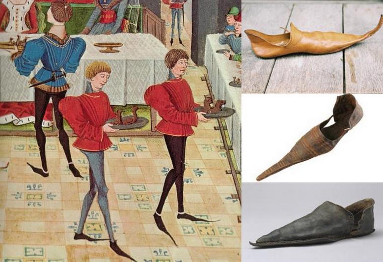 Perché gli europei indossavano scarpe dal naso lungo scomode e ridicole - proiettili