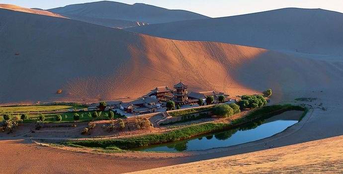 Sotto il deserto cinese ha trovato l'oceano sotterraneo