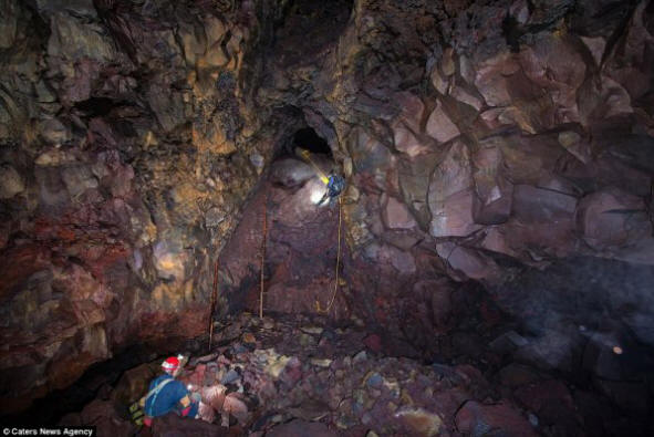 Un'enorme rete di grotte vulcaniche scoperte vicino a Washington