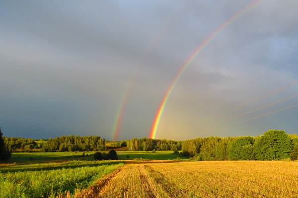 doppio arcobaleno 