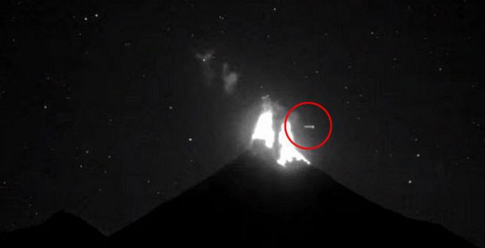 L'UFO è coinvolto nelle eruzioni vulcaniche in Messico?