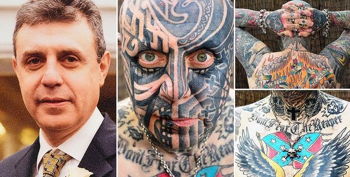 La dipendenza americana dai tatuaggi terrorizza sua moglie