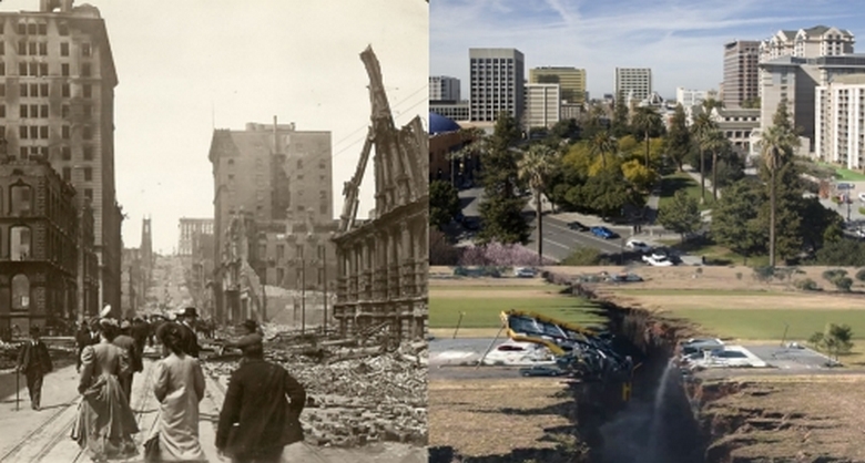 Ci furono subito terremoti in tre punti del pianeta, che fu un avvertimento