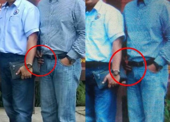 I viaggiatori su una montagna misteriosa in Malesia conquistano le mani oscure e invisibili di qualcuno