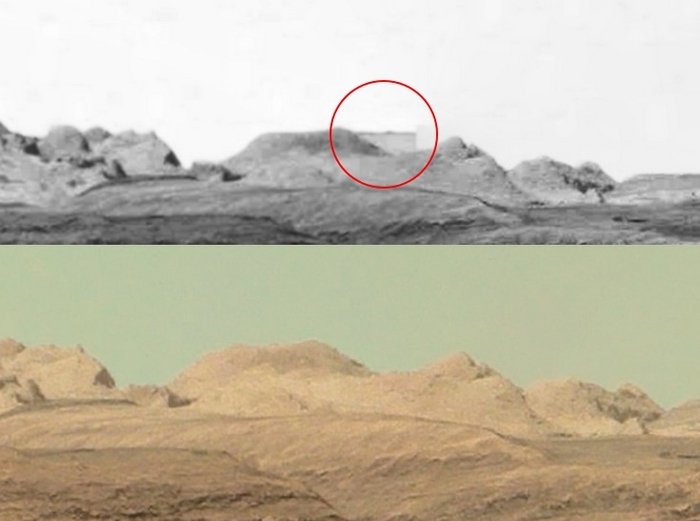 Il lavoro dei censori della NASA o i cambiamenti nella vita dei marziani?