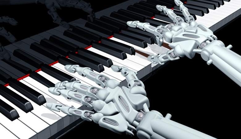 Il compositore di robot compone e suona musica