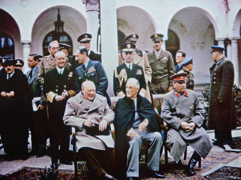 La Russia ha declassificato le foto scattate prima della Conferenza di Yalta del 1945