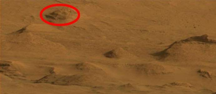 Rover fotografata su Mars Pharaoh