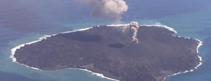 La nascita di una nuova isola