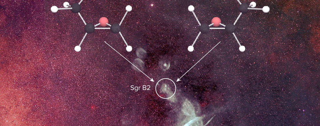 La stretta di mano della vita: molecole chirali trovate nello spazio interstellare 