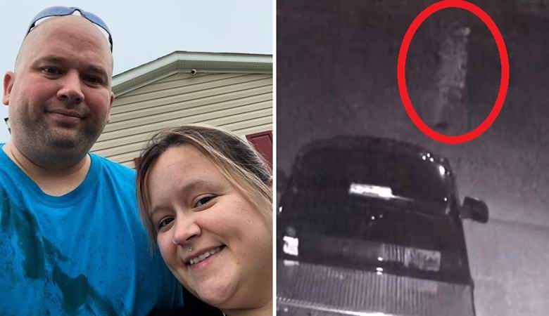 La famiglia ha deciso di trasferirsi dopo che la sua telecamera di sorveglianza ha catturato il fantasma.