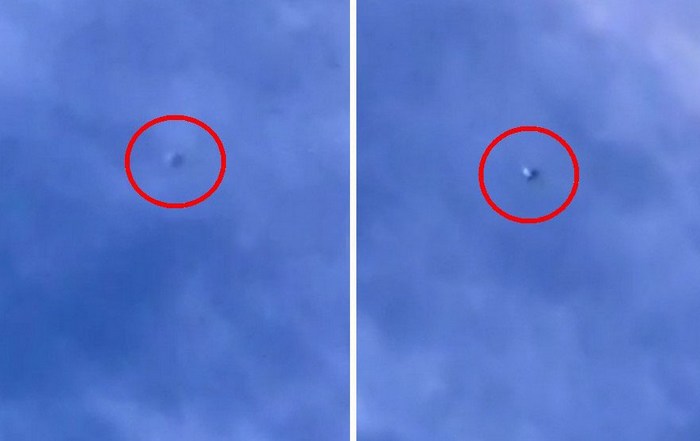 L'UFO sferico ha colpito l'immaginazione dell'americano