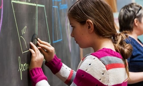 Una scuola in cui i computer sono severamente vietati