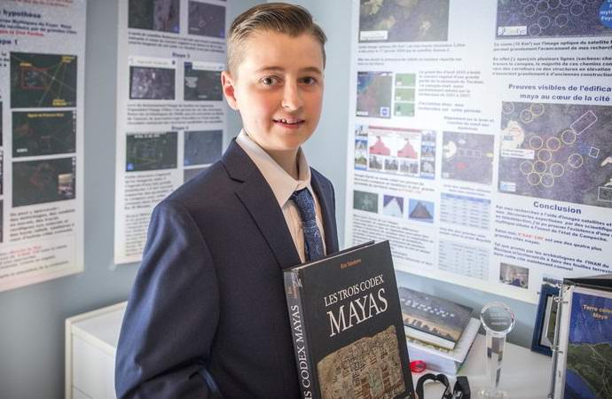 Uno scolaro, senza uscire di casa, ha scoperto la città Maya perduta