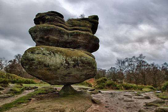 The Rock of Idol in Brimham