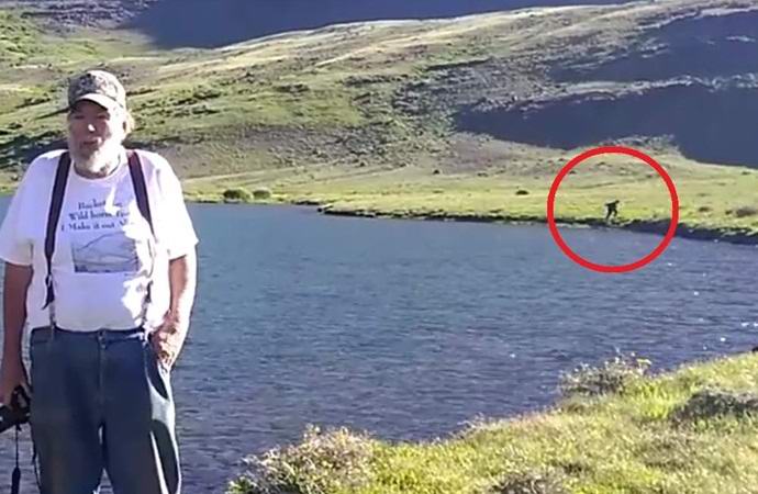 Bigfoot è stato girato mentre correva intorno al lago