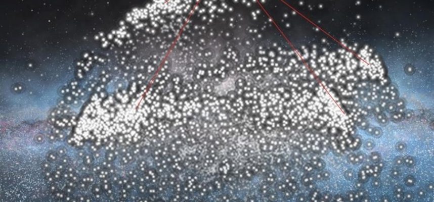 Strane strutture stellari si sono rivelate essere antichi resti della collisione della Via Lattea con un'altra galassia 