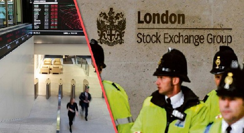 Strano suicidio di un banchiere nel palazzo della Borsa di Londra