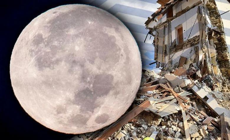 La parata della super luna e del pianeta influenza seriamente i terremoti