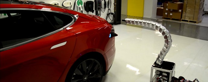 Tesla ha creato un robot cisterna unico