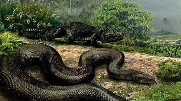 Titanoboa: un serpente marino che pesa una tonnellata