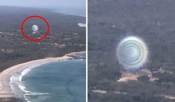 I turisti hanno rimosso accidentalmente un UFO dall'aereo