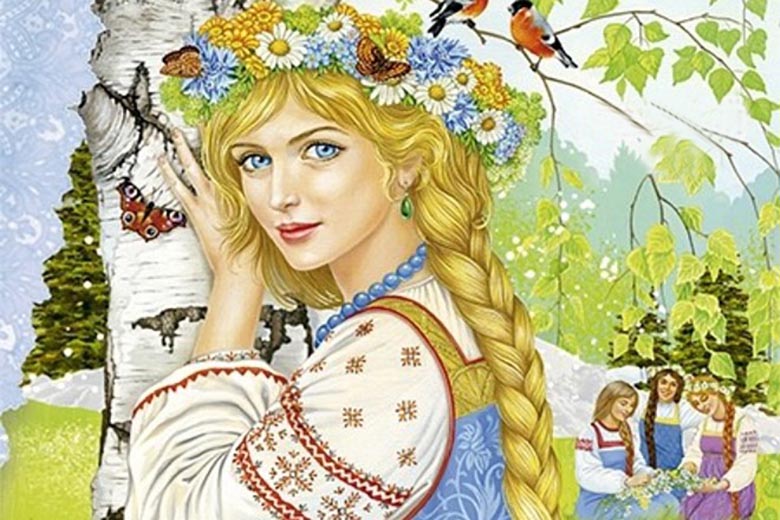 La meravigliosa patria della magica fanciulla di neve