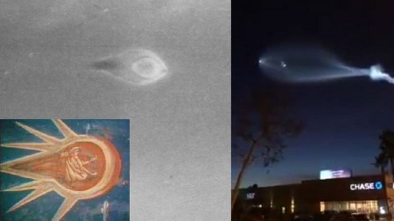 Gli ufologi non concordano sul fatto che strani fenomeni celesti siano attribuiti a lanci di missili