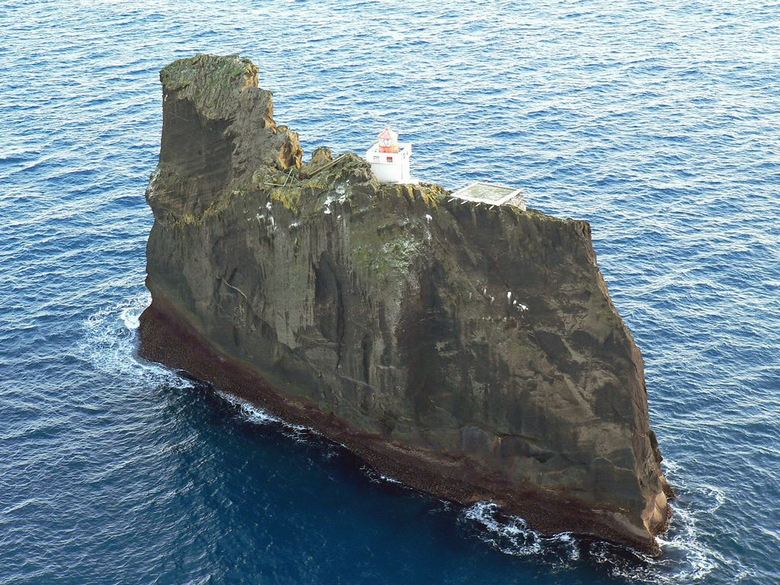 Il faro unico dell'Islanda