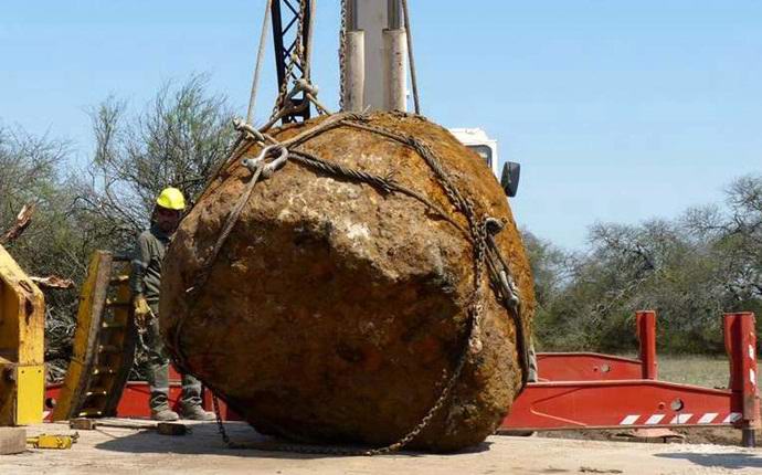 Un meteorite di trenta tonnellate è stato scavato in Argentina