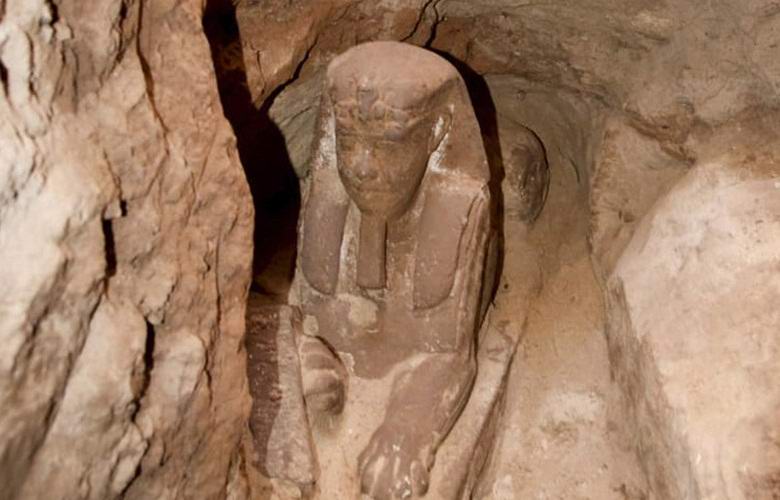 In Egitto, scoperto la sfinge perfettamente conservata