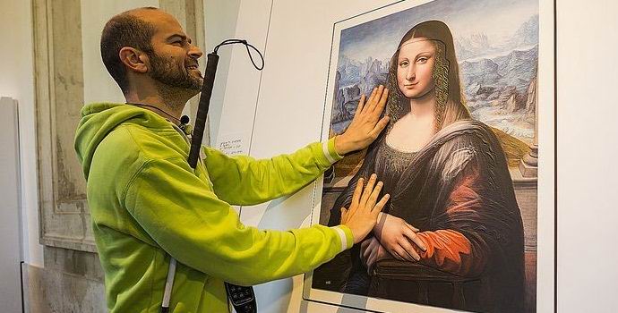 In Spagna, aperta una mostra di capolavori di pittura per non vedenti