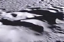 Nei frame trasmessi dalle sonde della NASA dalla luna, c'erano rovine di alcune strutture