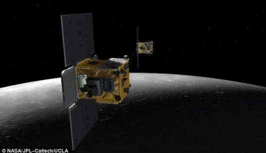 Le sonde gemelle hanno studiato le anomalie del campo gravitazionale della luna