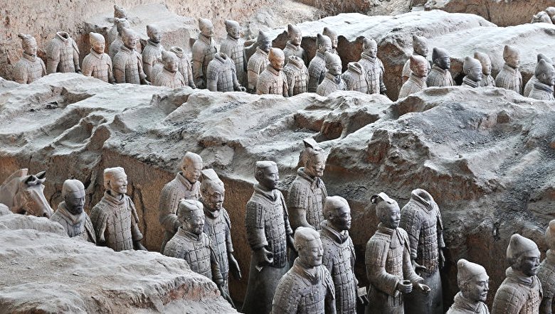 In Cina, trovato un esercito di terracotta in miniatura