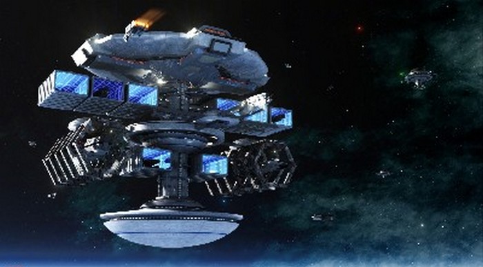 Una stazione aliena intergalattica scoperta nello spazio